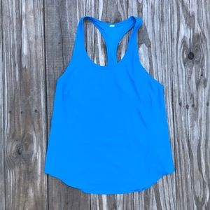 Lululemon Blue run singlet